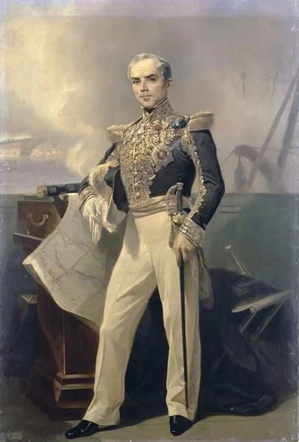 Armand-Joseph Bruat, Amiral de France (1796-1855), by Eugène Giraud, oil, 1856