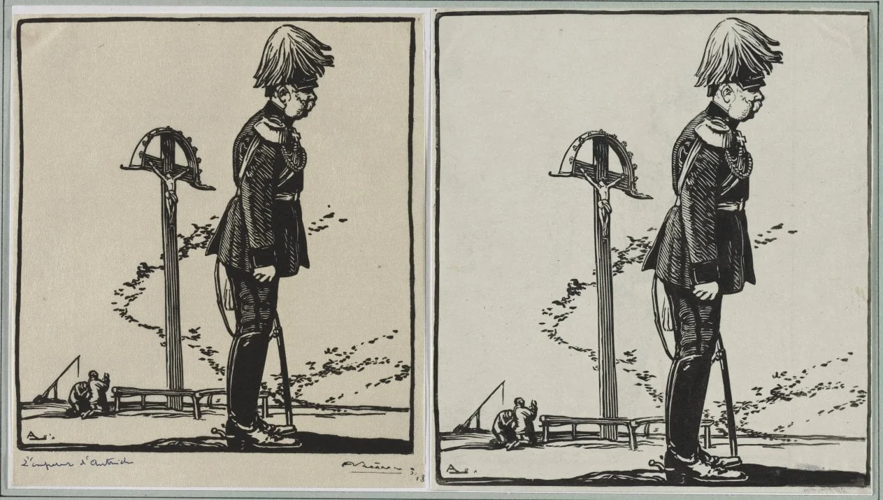 L'Empereur d'Autriche, by Auguste Lepère, 1914