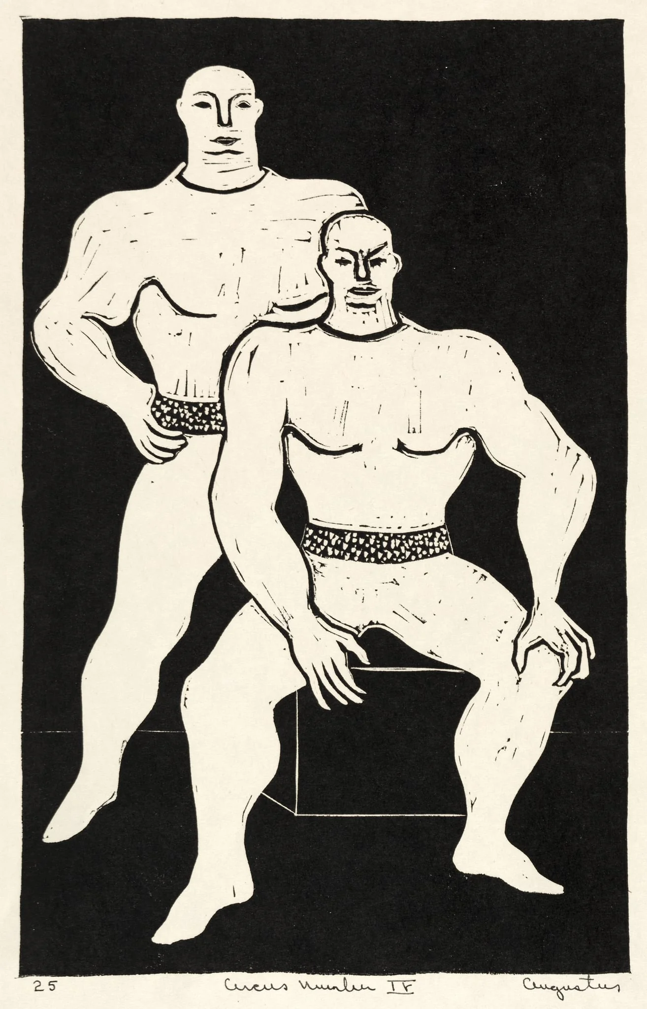 Circus, No. 4, by Augustus Peck, 1925