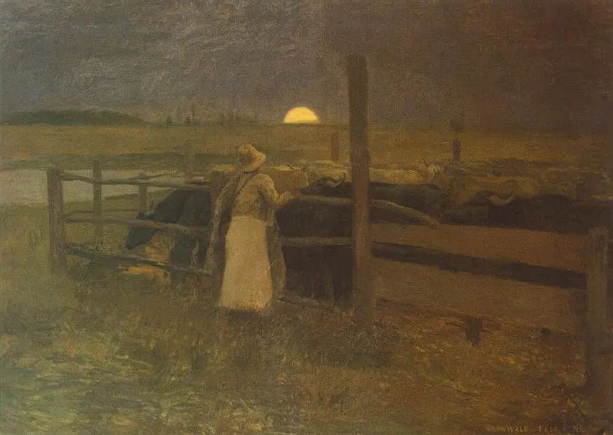 Moonrise (Evening at the Corrall)