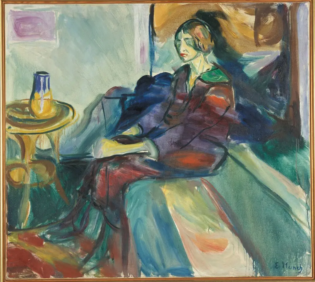 Seated Model on the Couch