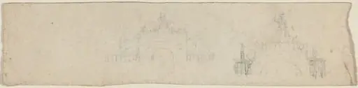 Studies for a Triumphal Arch Surmounted by Britannia [recto and verso]