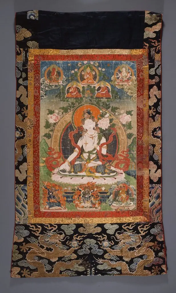 The Buddhist Goddess Sita Tara (White Tara)