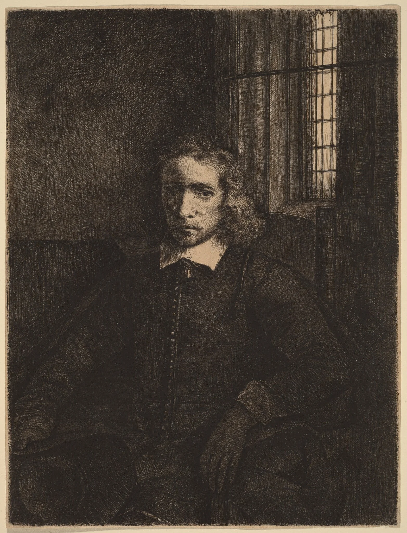 Jacob Haaringh (Young Haaringh) (Pieter Haaringh), by Rembrandt, ink, 1655