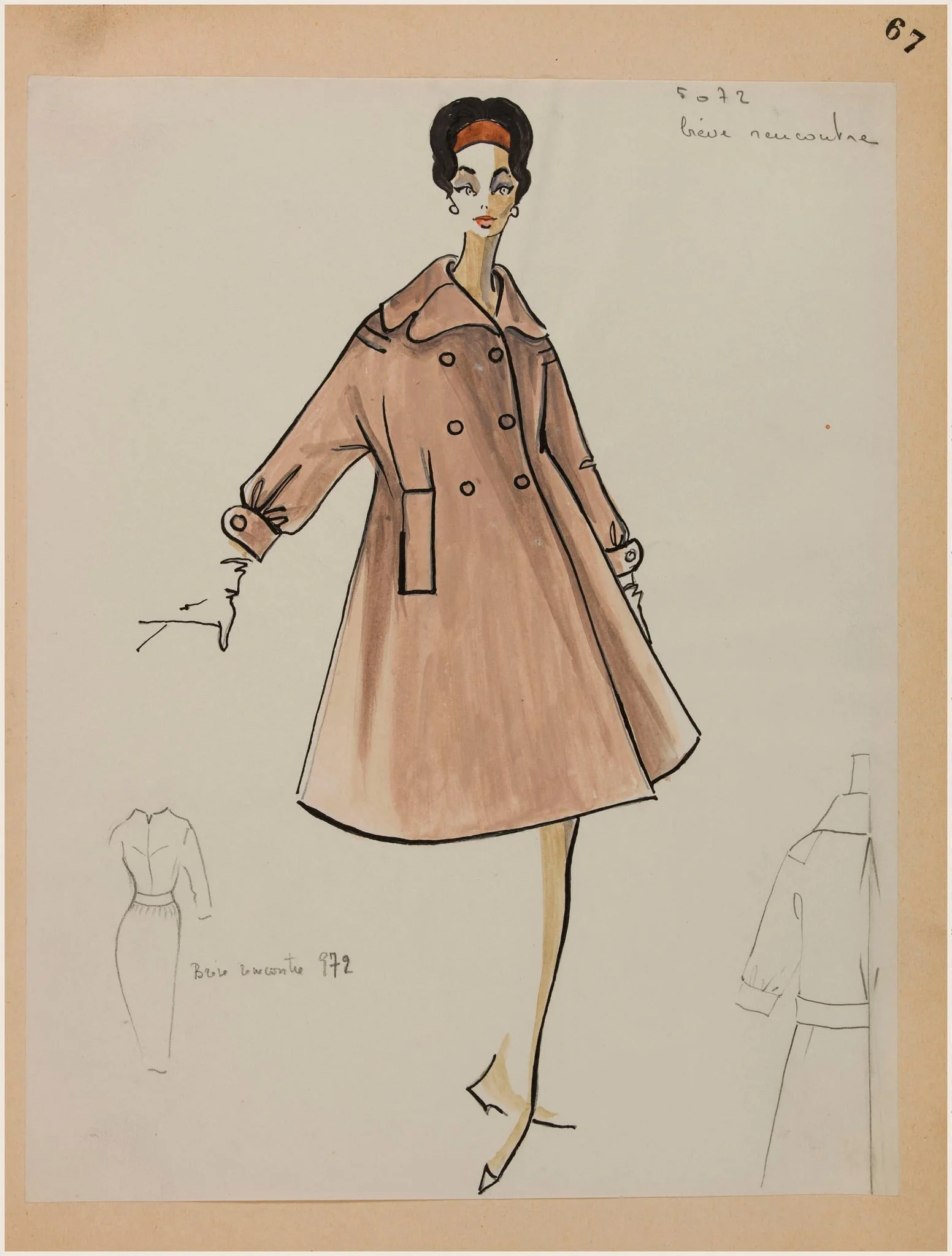 Brève rencontre, by Marie-Louise Carven, 1958