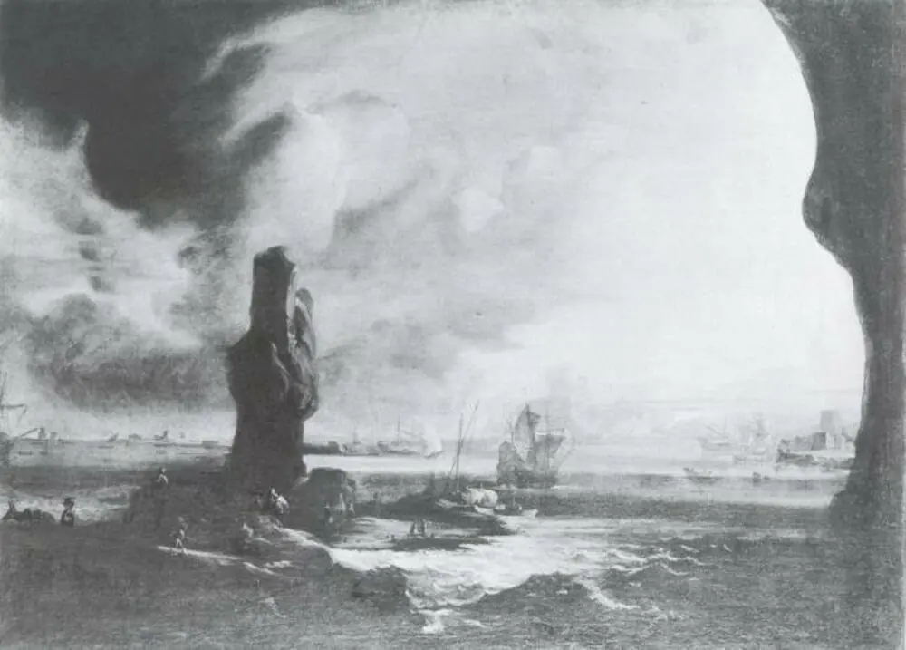 Battle Ships in a Gale