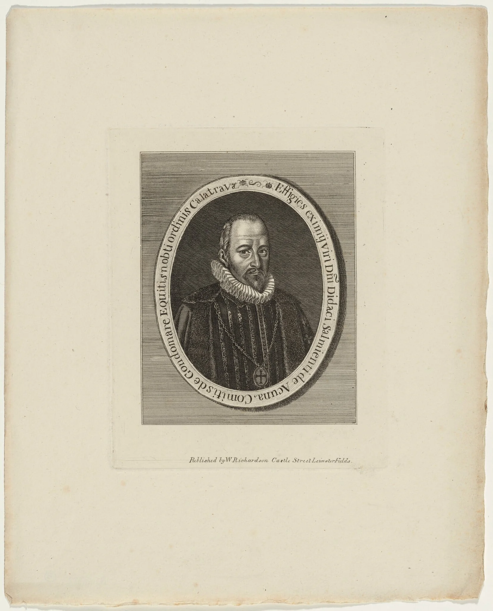 Count Gondamor, Sarmiento de Acuna, by Unknown 19th Century, 1850