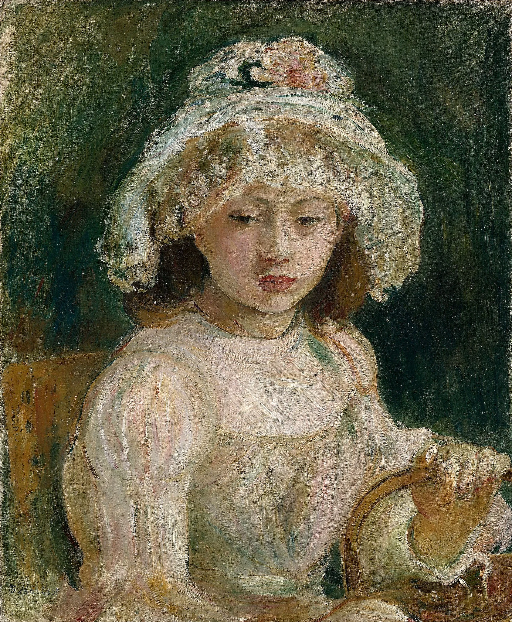 Young Girl with Hat