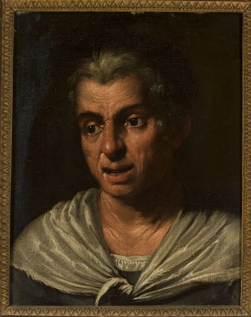 Bust of an old woman