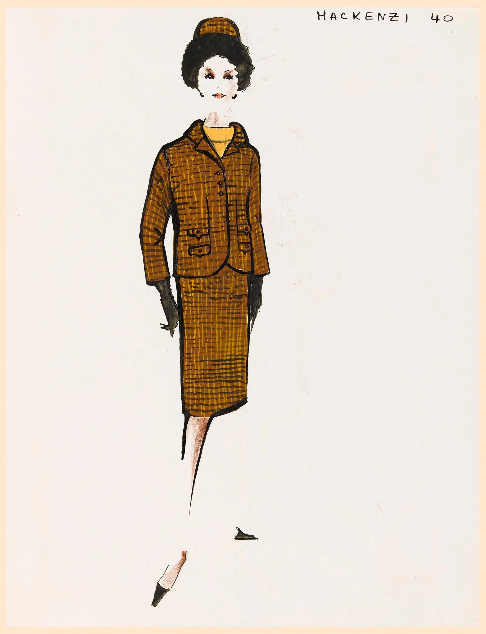 Mackenzi, by Carven, 1962