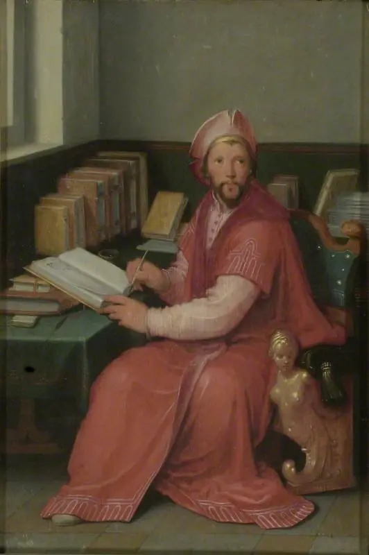 A Scholar in his Study