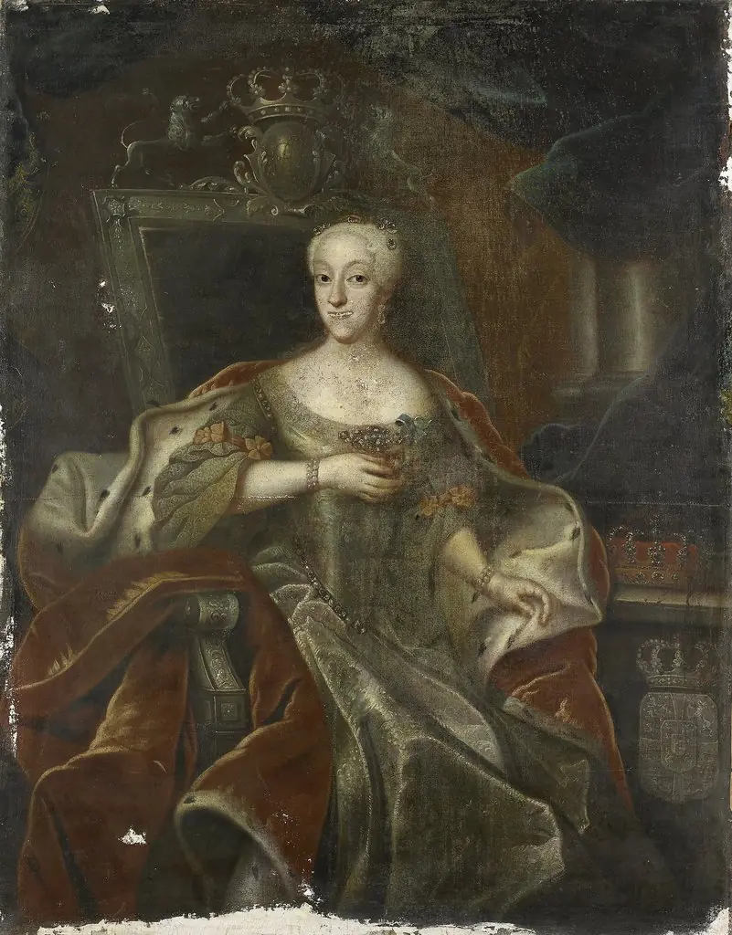 Portrait of Princess Charlotte Amalie, Daughter of Frederick IV, King of Denmark