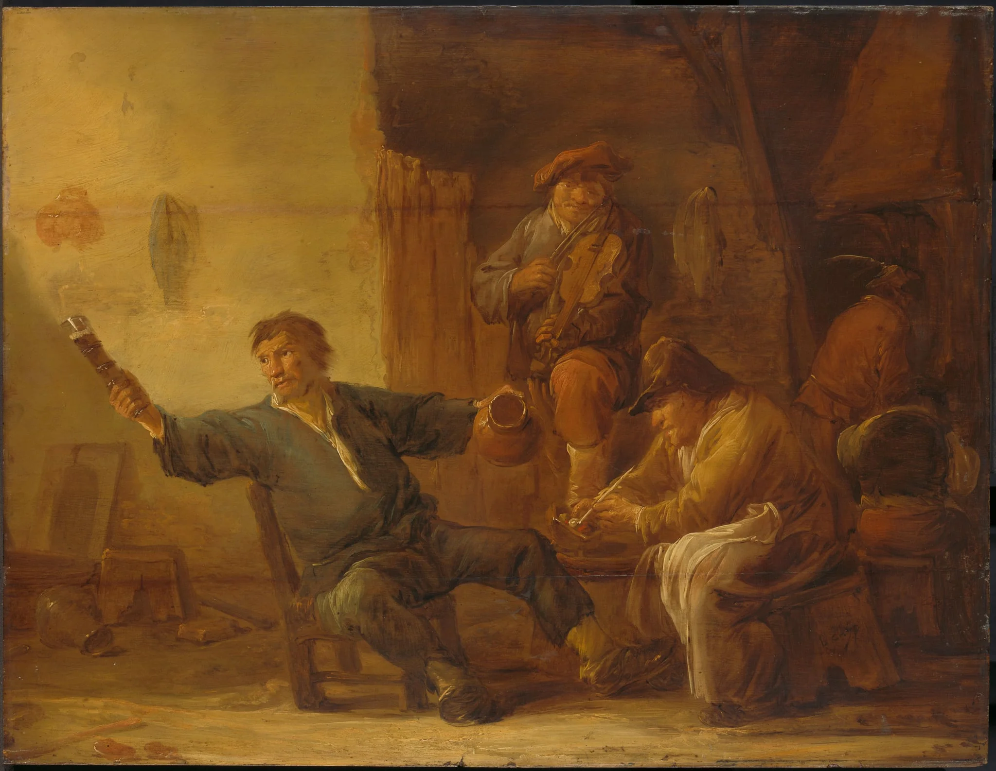 Interior of a Peasant Hut