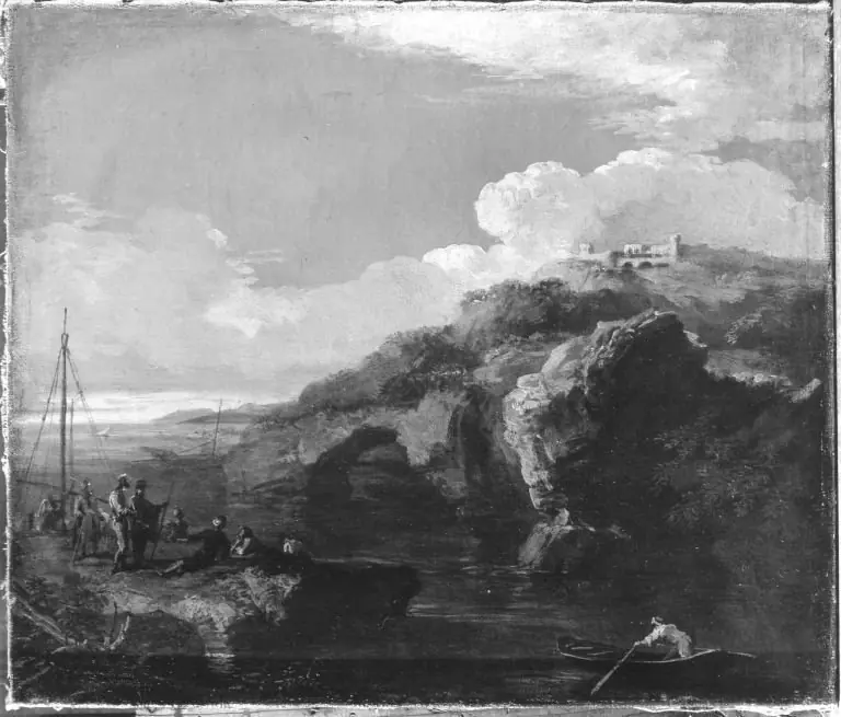 Coastal Landscape with Castle