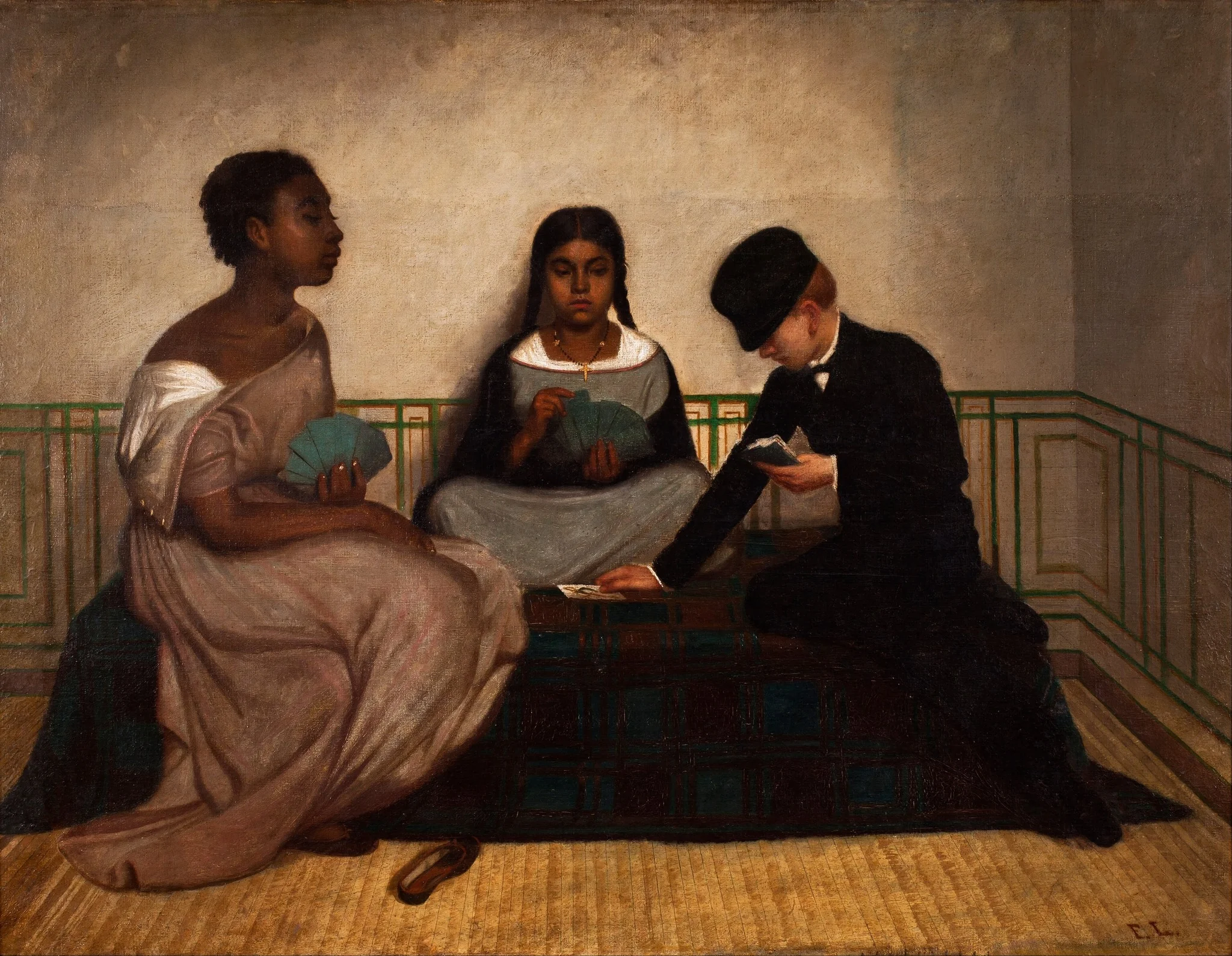 The Three Races or Equality before the Law, by Francisco Laso, oil, 1859