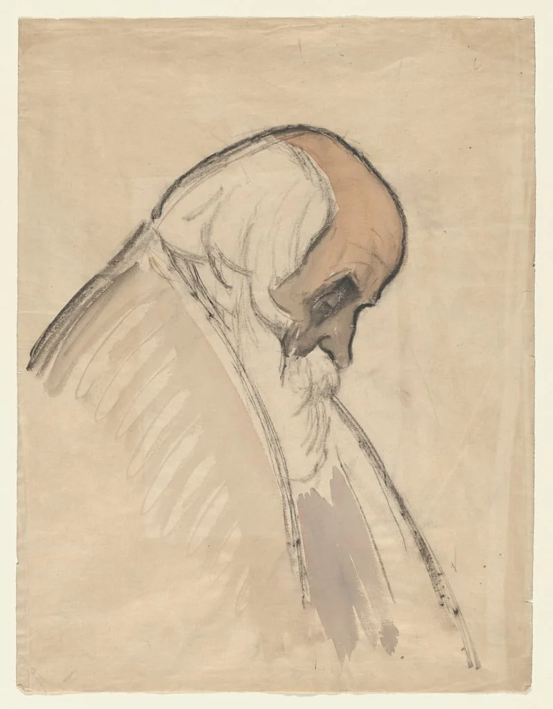 Untitled, by Joseph Stella, charcoal, 1939