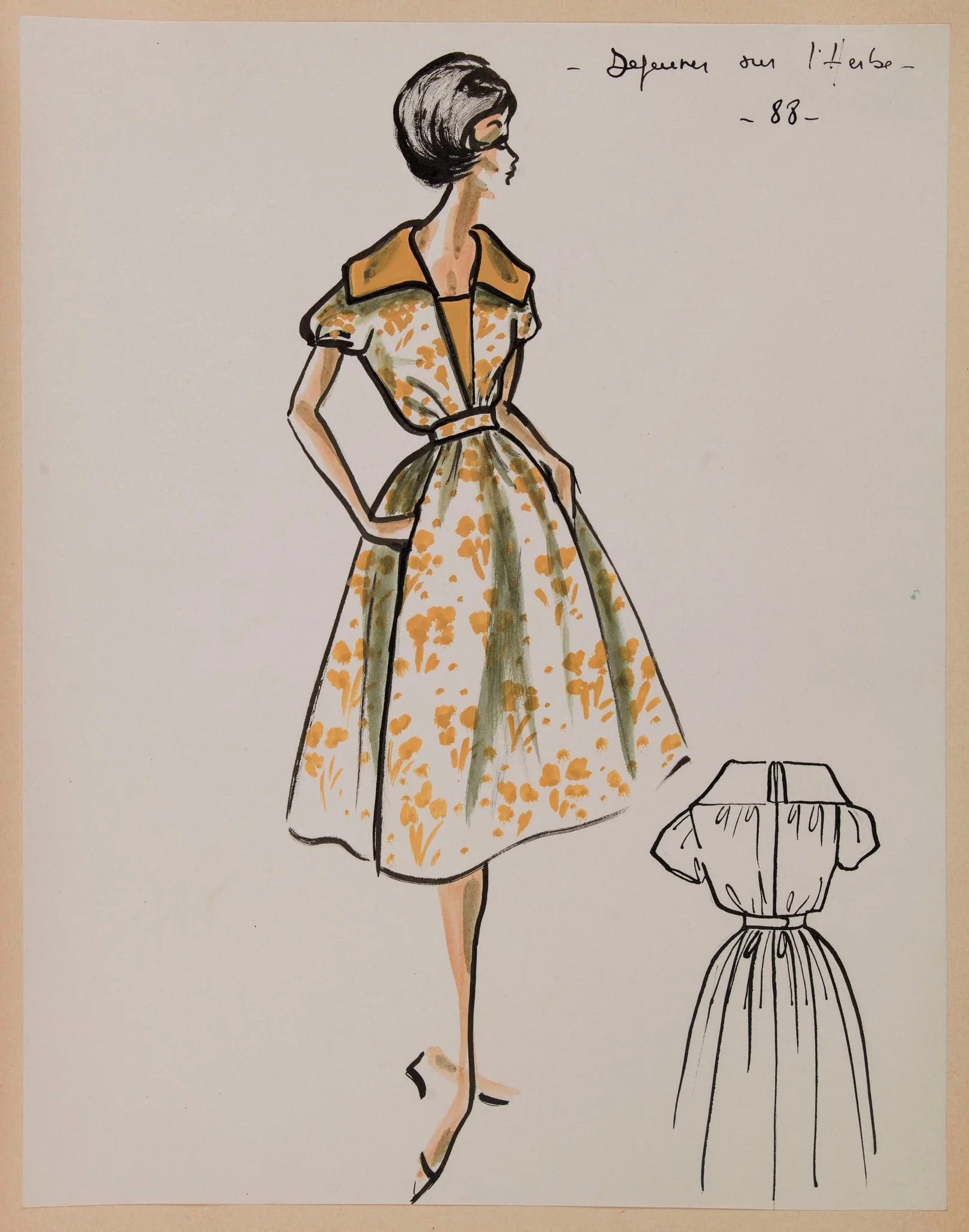 Déjeuner sur l'herbe, by Carven, 1958