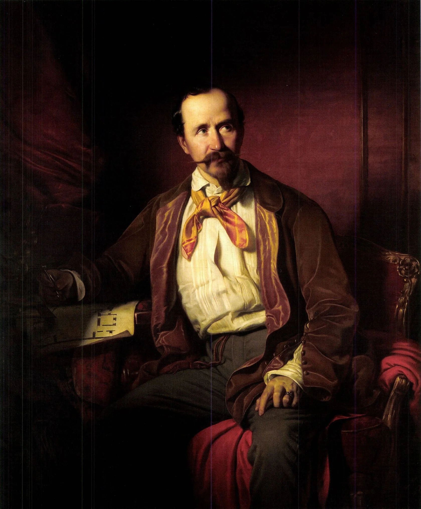 Portrait of Mátyás Zitterbarth