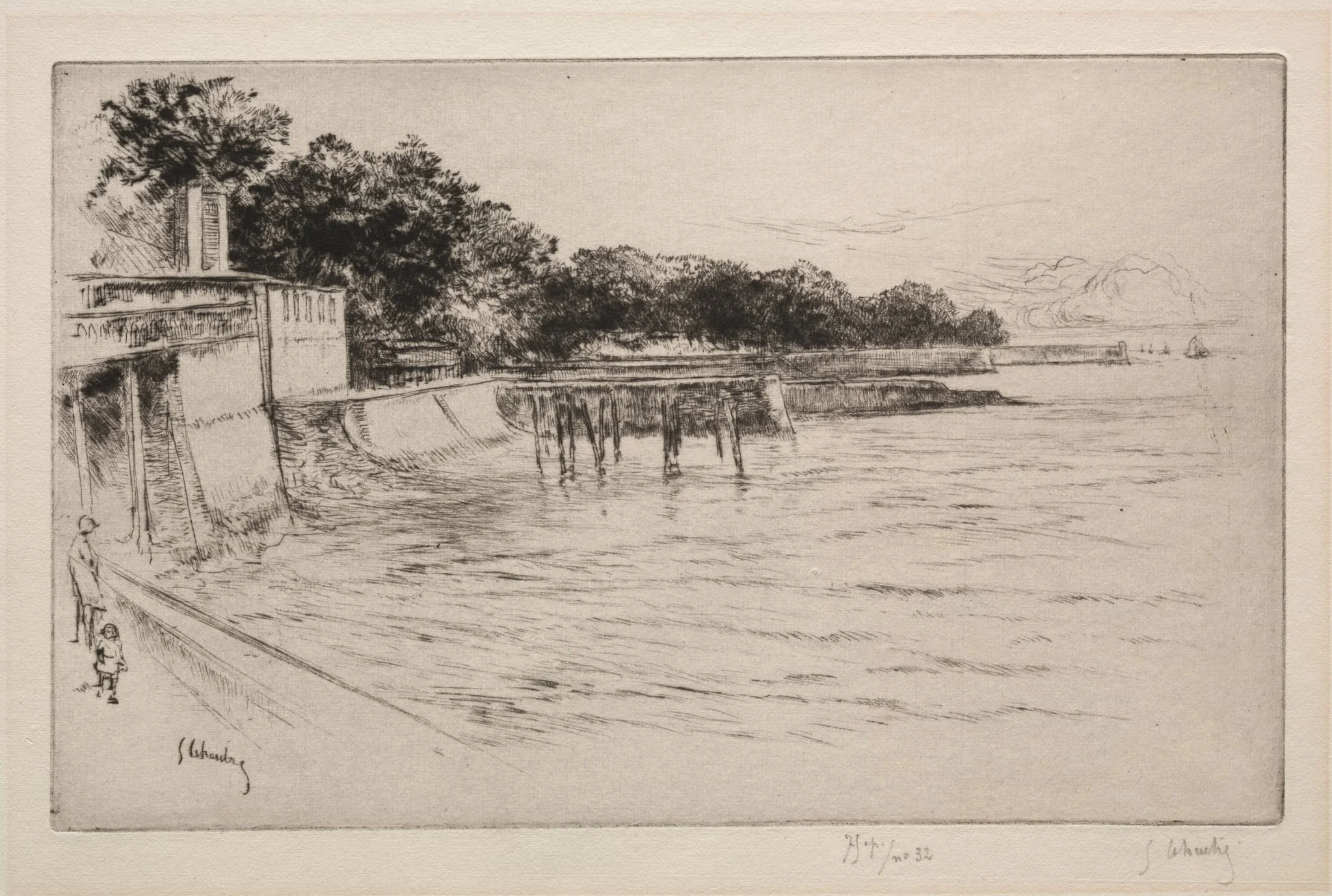 La grève désertée, by Gustave Leheutre, 1926