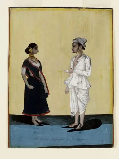 A barber and his wife