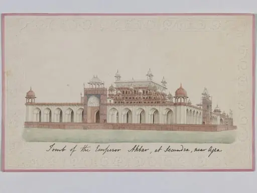 Akbar's mausoleum, Sikandra