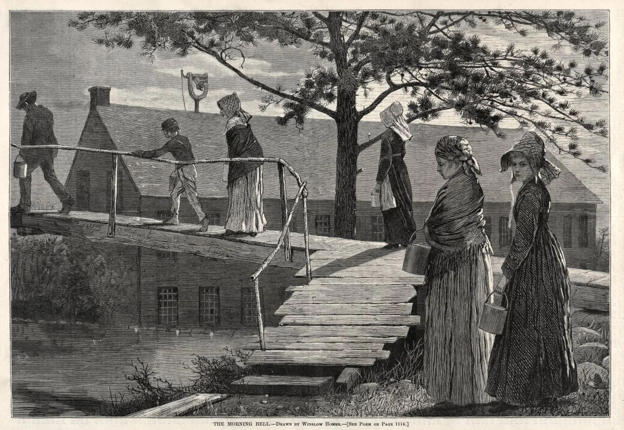 The Morning Bell, by Winslow Homer, 1873