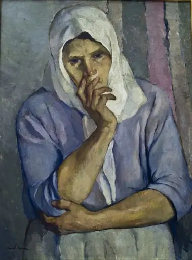 Portret de țărancă