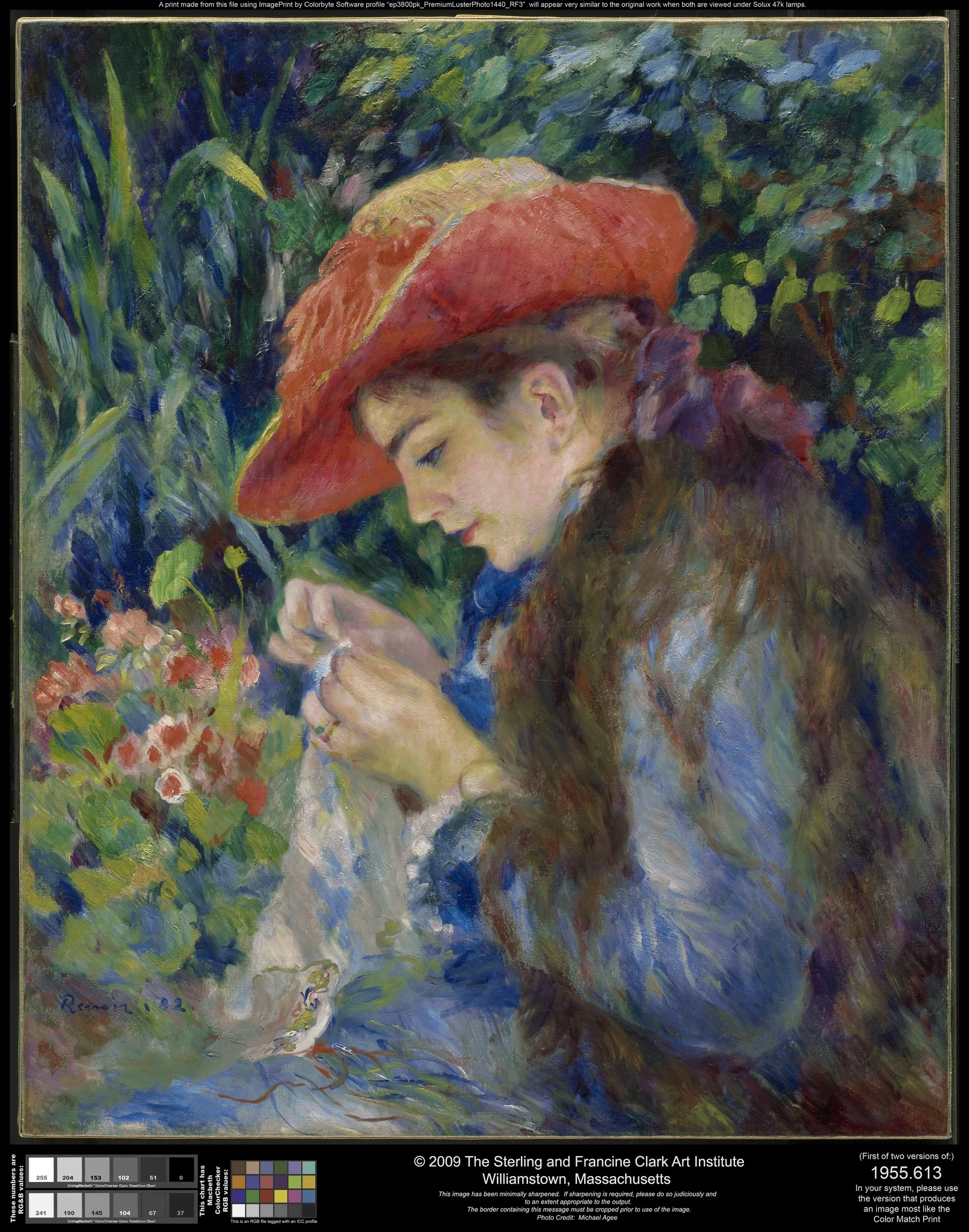 Marie-Thérèse Durand-Ruel Sewing