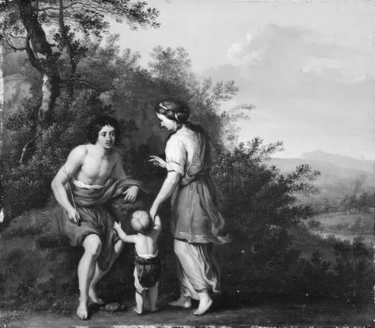 Landscape with Shepherd and Shepherdess