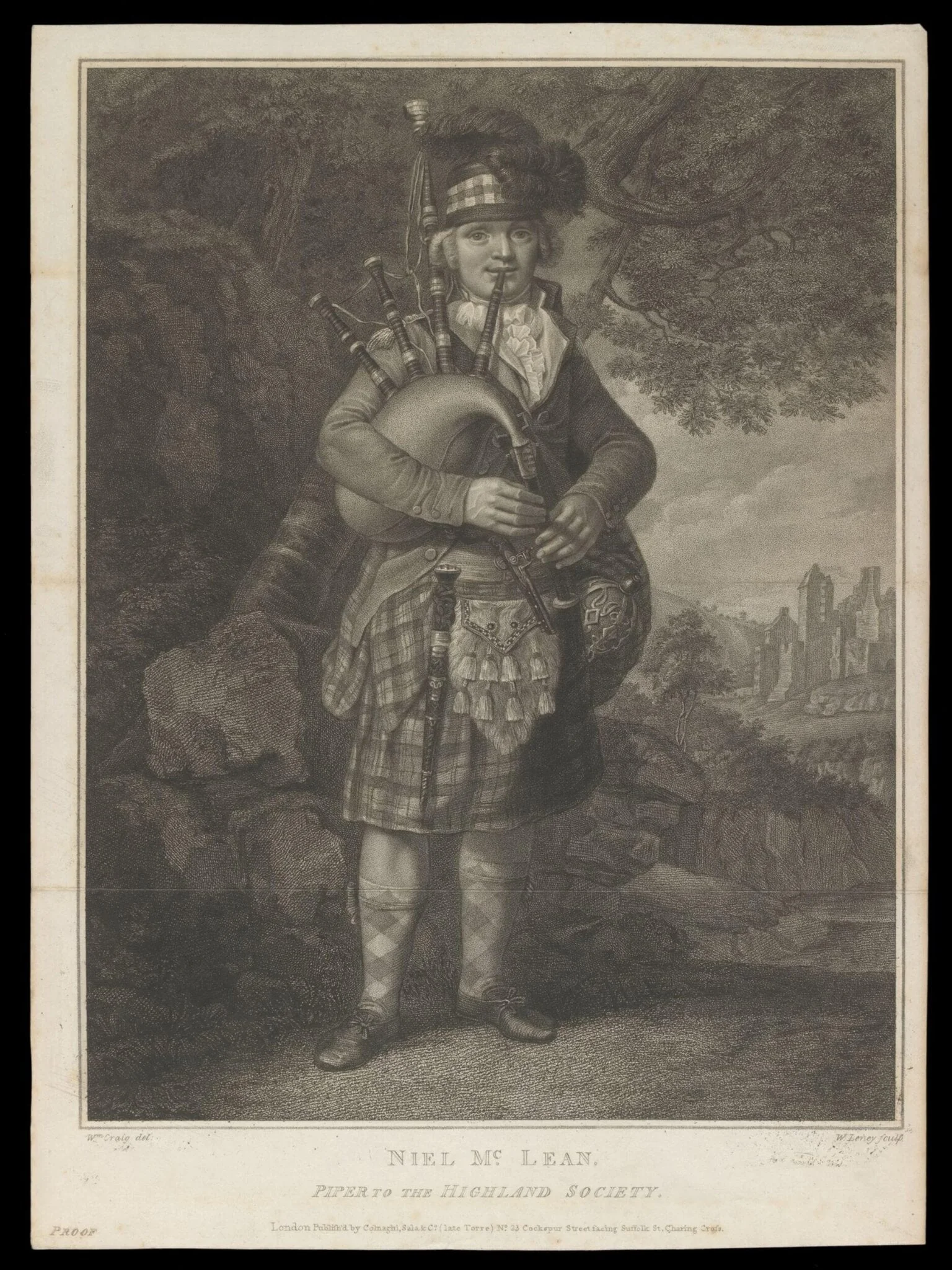 H Beard Print Collection, by William Marshall Craig, 1750