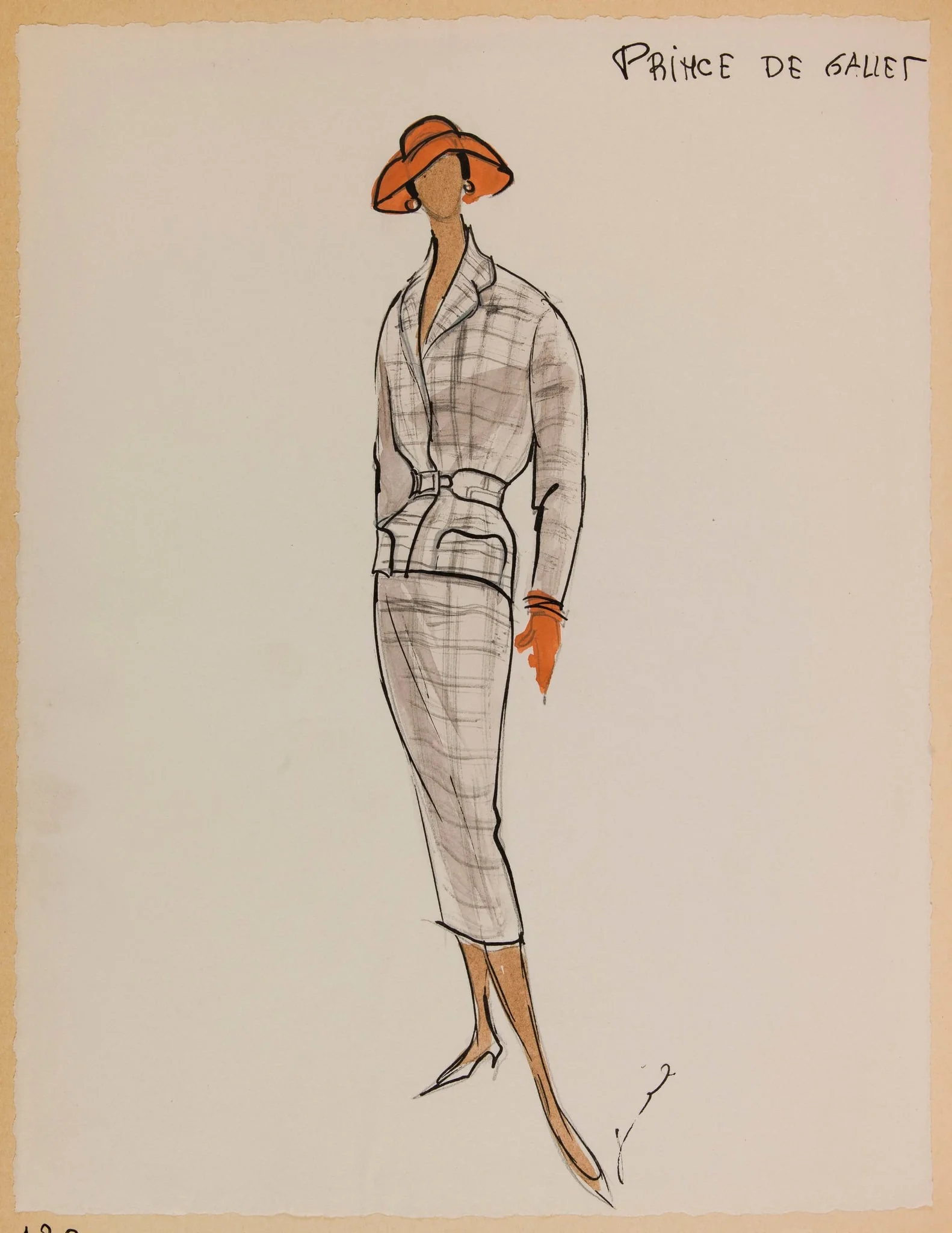 Prince de Galles, by Marie-Louise Carven, 1956