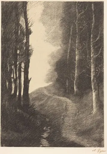 Landscape with Birch Trees (Le paysage aux bouleaux)
