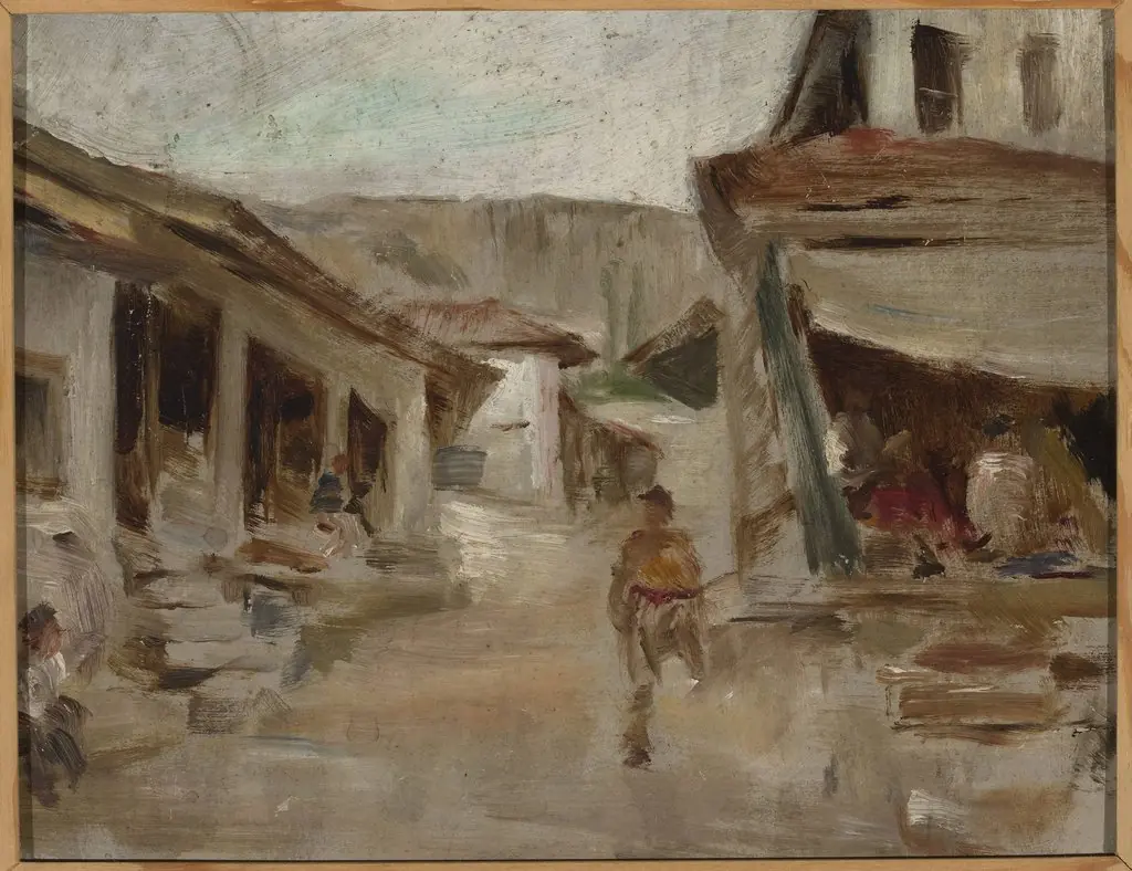 Street – Bakhchisaray. From the journey to Crimea