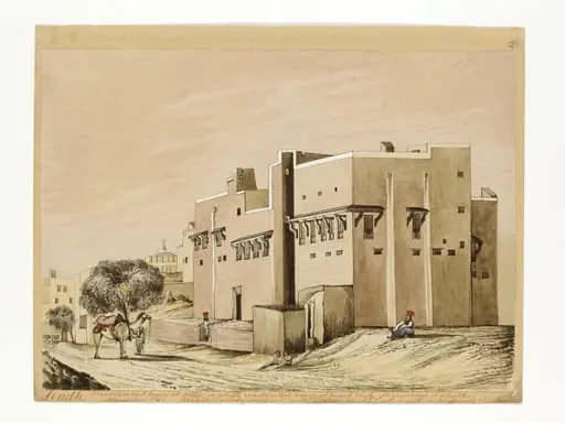 Exterior of the traveller's rest house, formerly the East India Company's Factory, Tatta