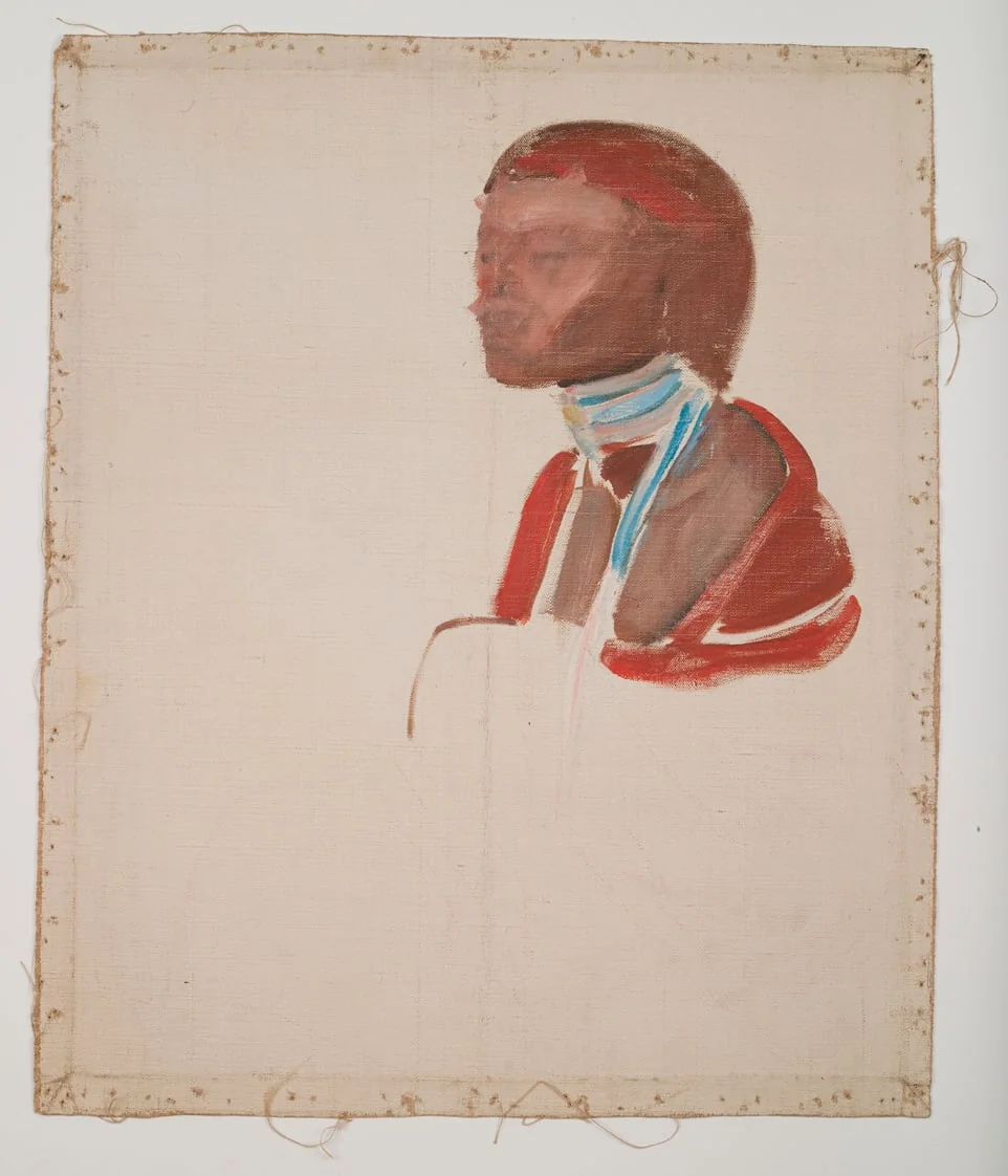 Kikujun pää, by Akseli Gallen-Kallela, unspecified