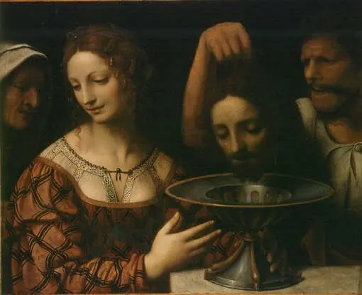 Salome with the head of John the Baptist
