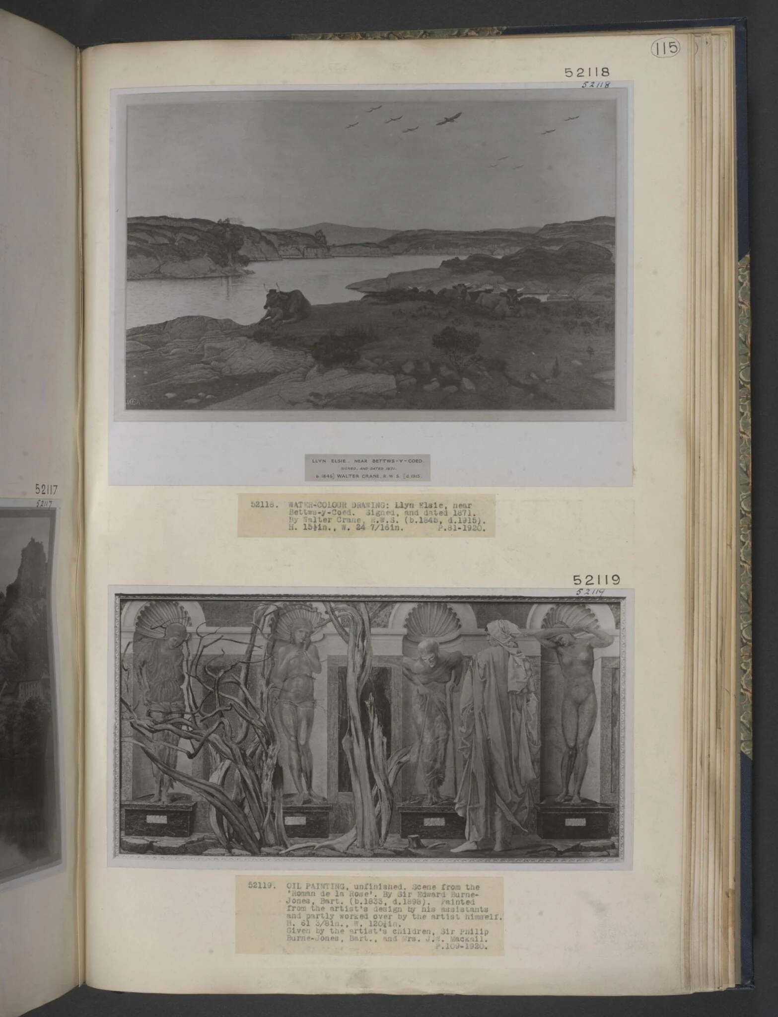 Lynn Elsie, near Bettws-y-Coed, by Walter Crane, watercolor, 1871