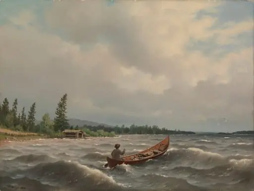 Savolaisvene järvellä