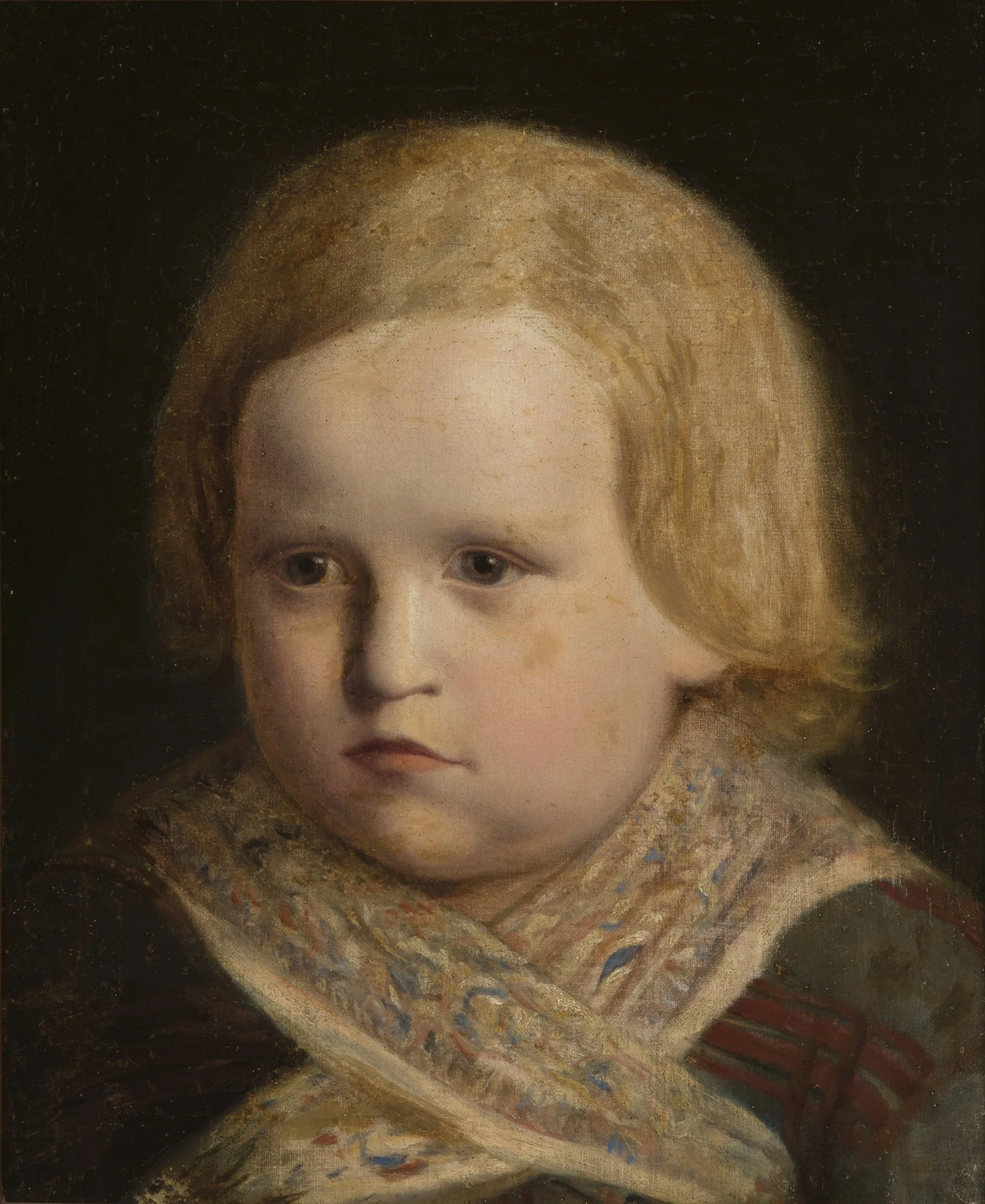 Portrait of a Little Boy, by Jan Matejko, oil, 1855