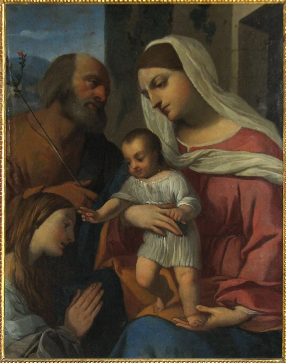 Sfânta Familie, by anonim, 1650