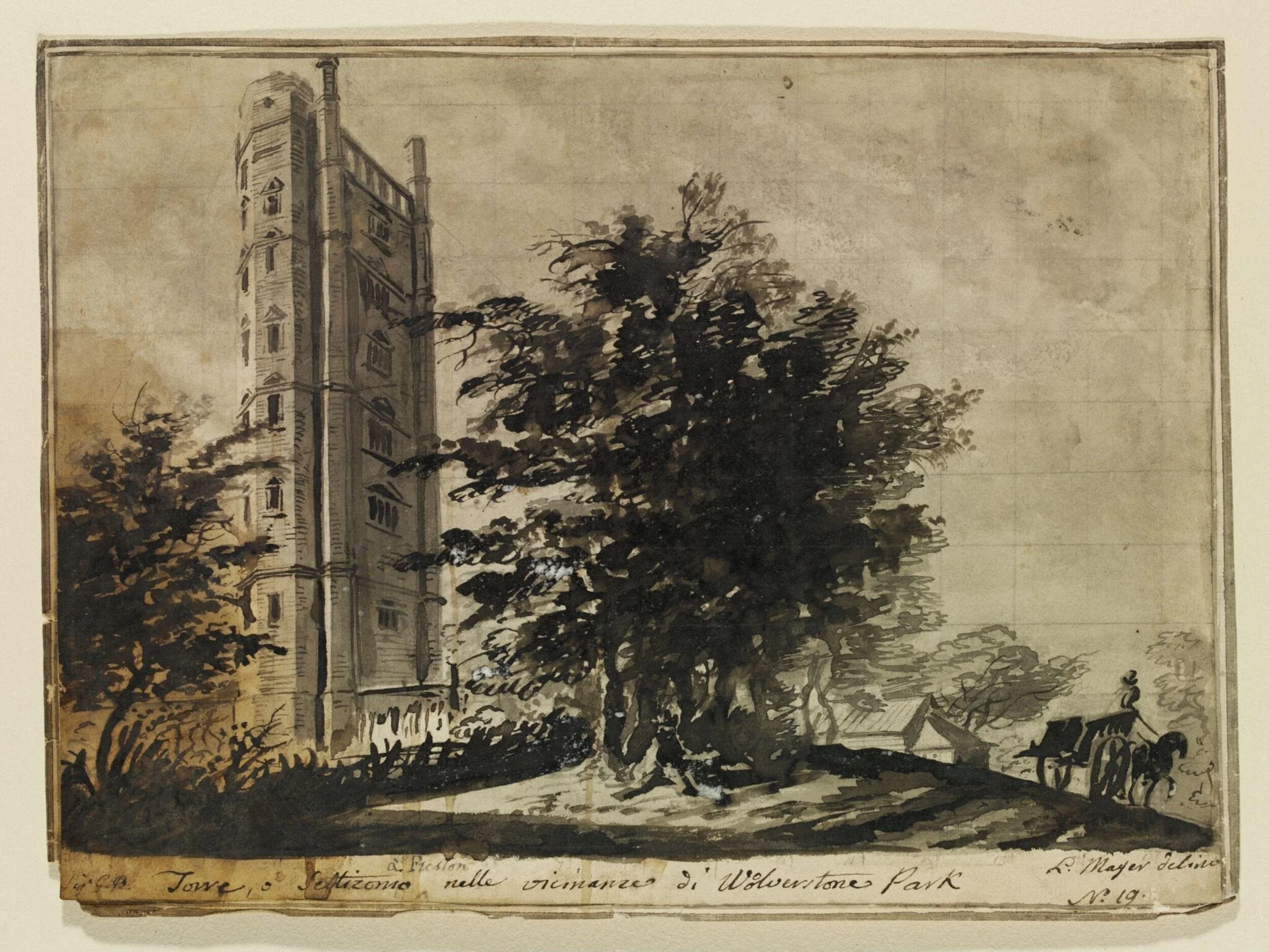 Tower at Freston, near Woolverstone Park [Suffolk]