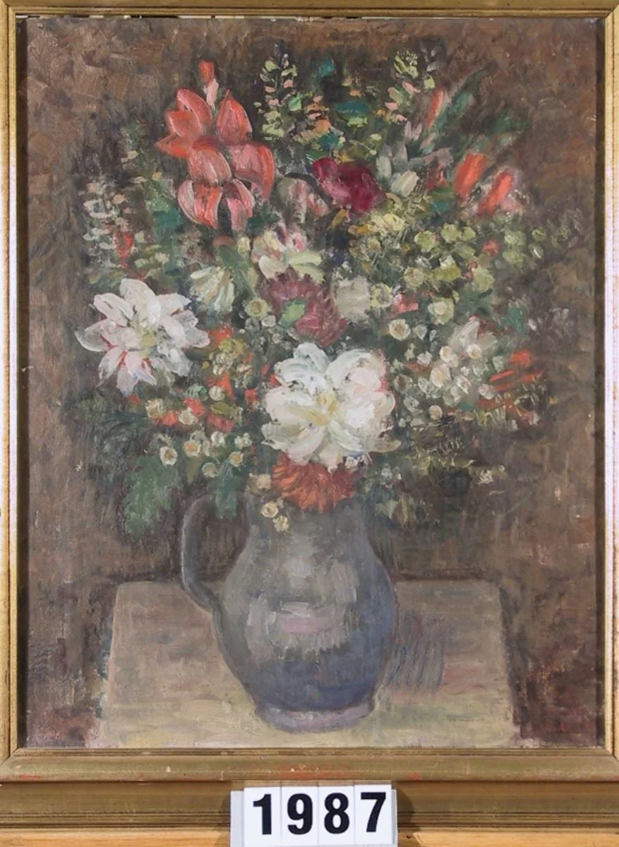 Vas cu flori, by Dumitru Ghiață, unspecified