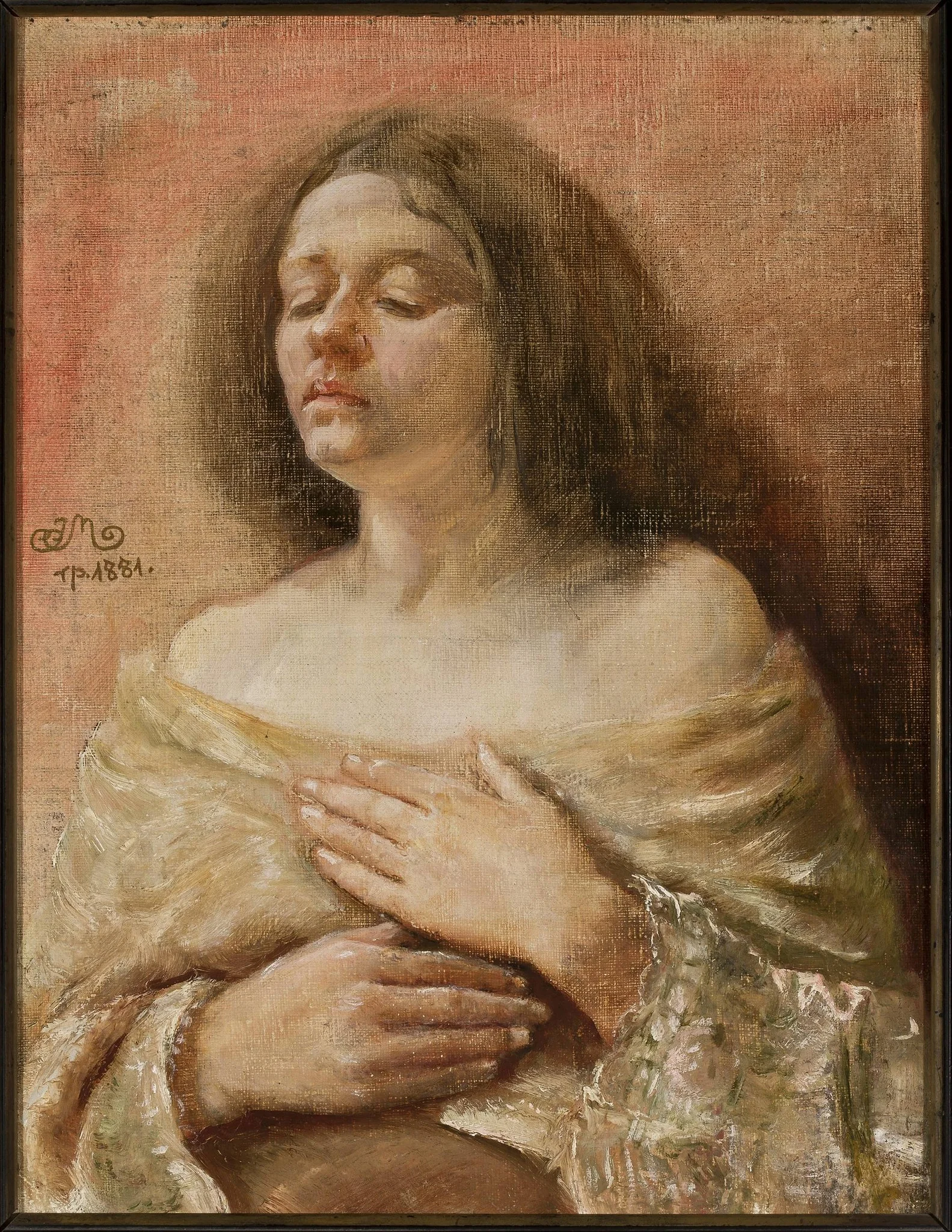 Portrait study of a woman