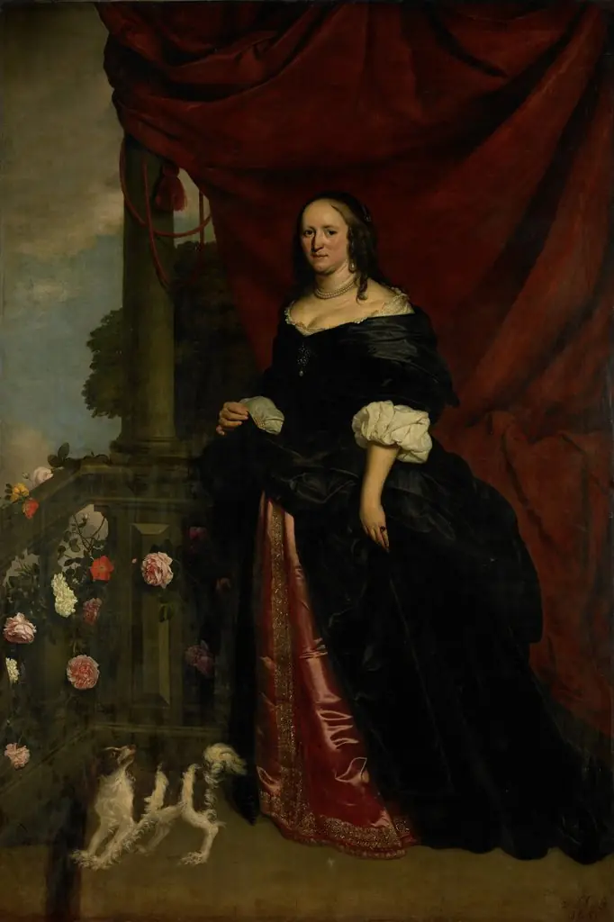 Portrait of a woman, probably Sophia Anna van Pipenpoy (c. 1618-70), Countess of Schellart