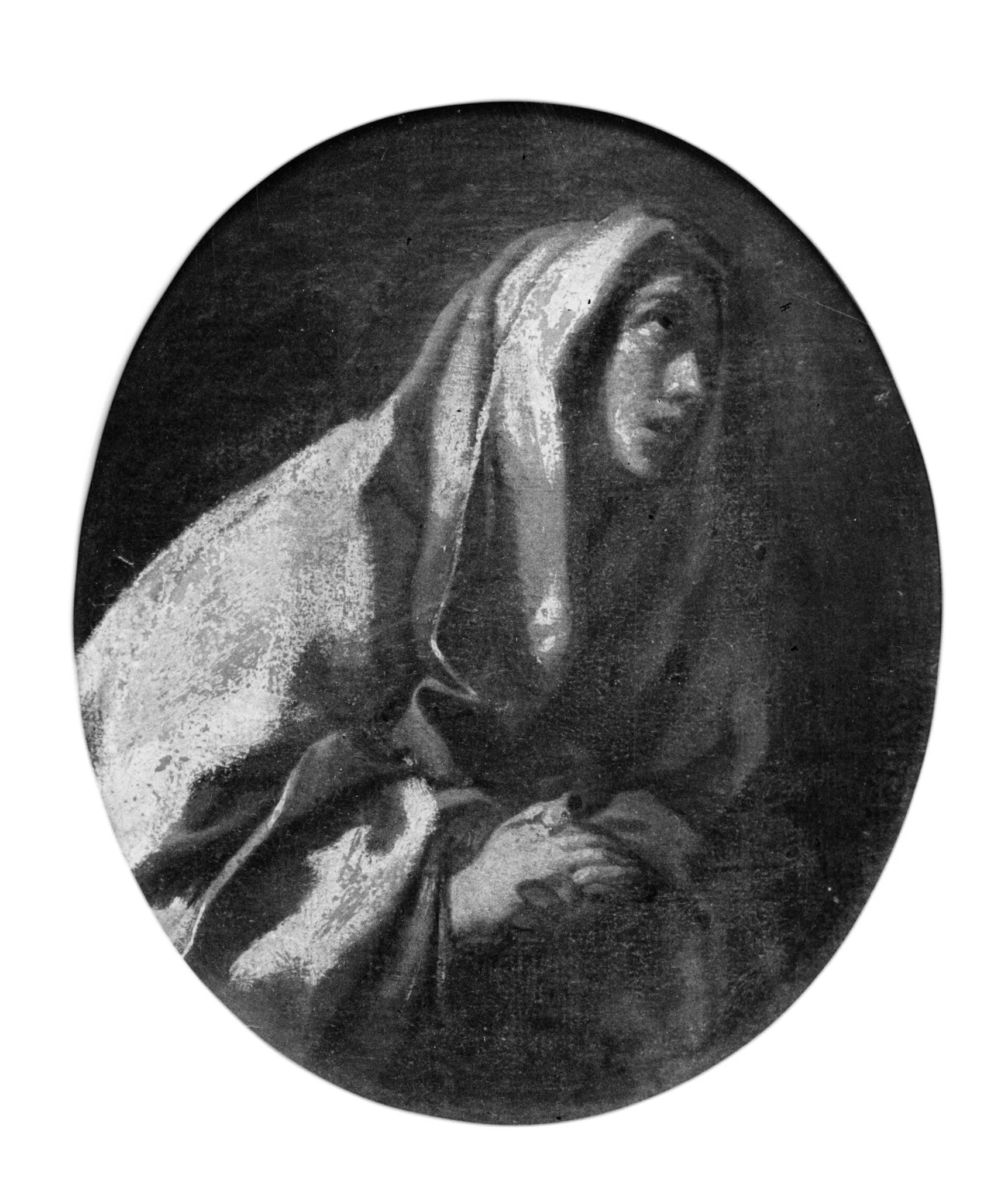 Mater dolorosa, by Unknown, oil