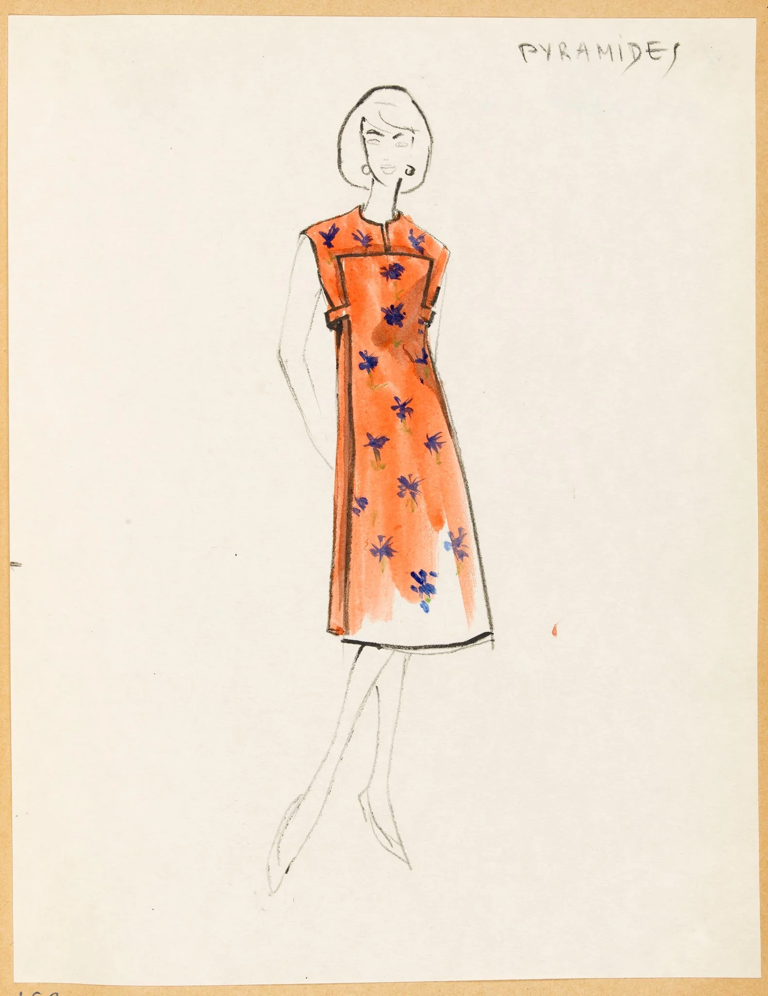 Pyramides, by Carven, 1957