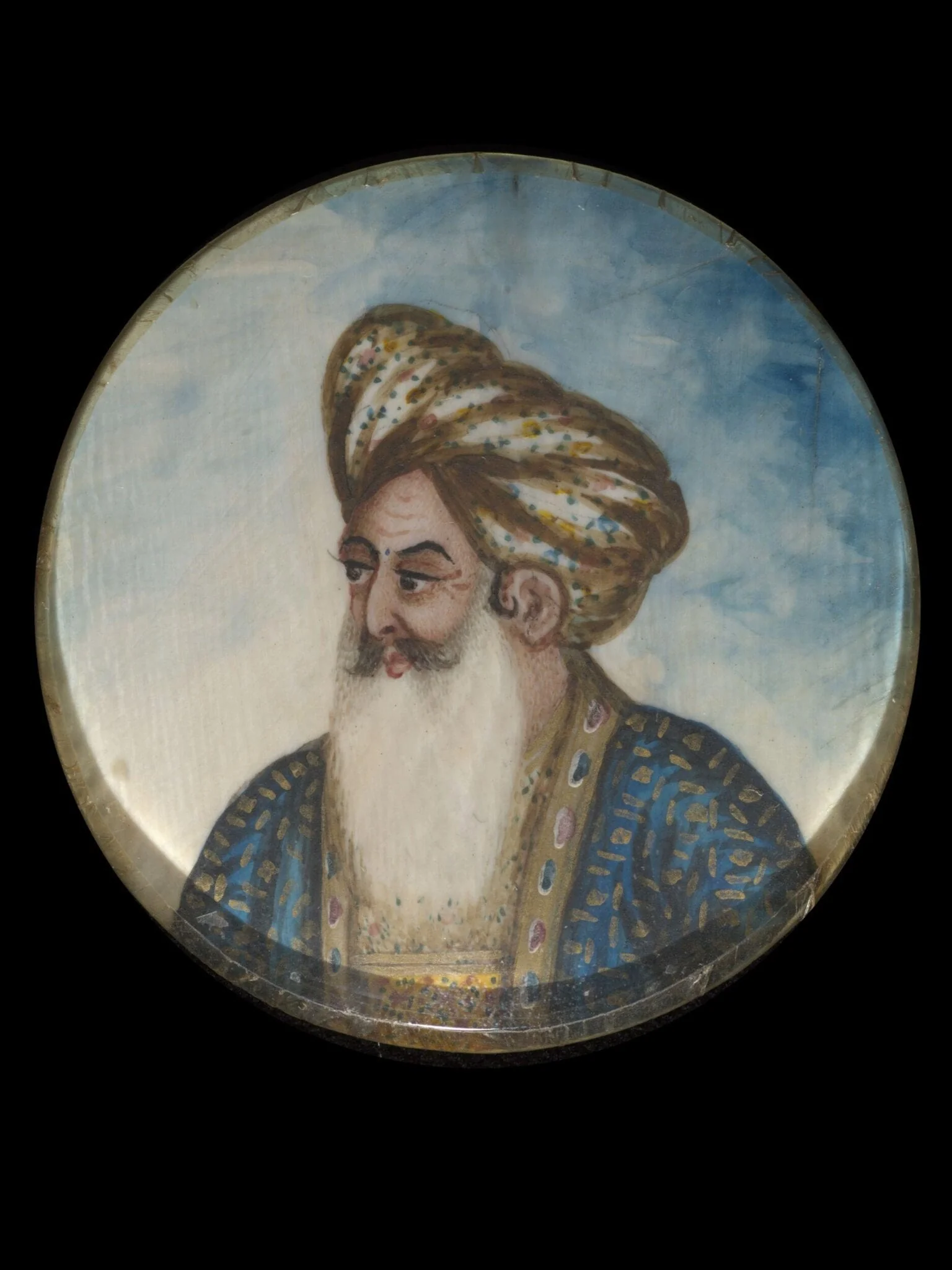 Dost Muhammad, by Unknown, paint, 1850