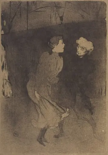 Dress Rehearsal at the Folies-Bergere (Répétition générale aux Folies-Bergère)