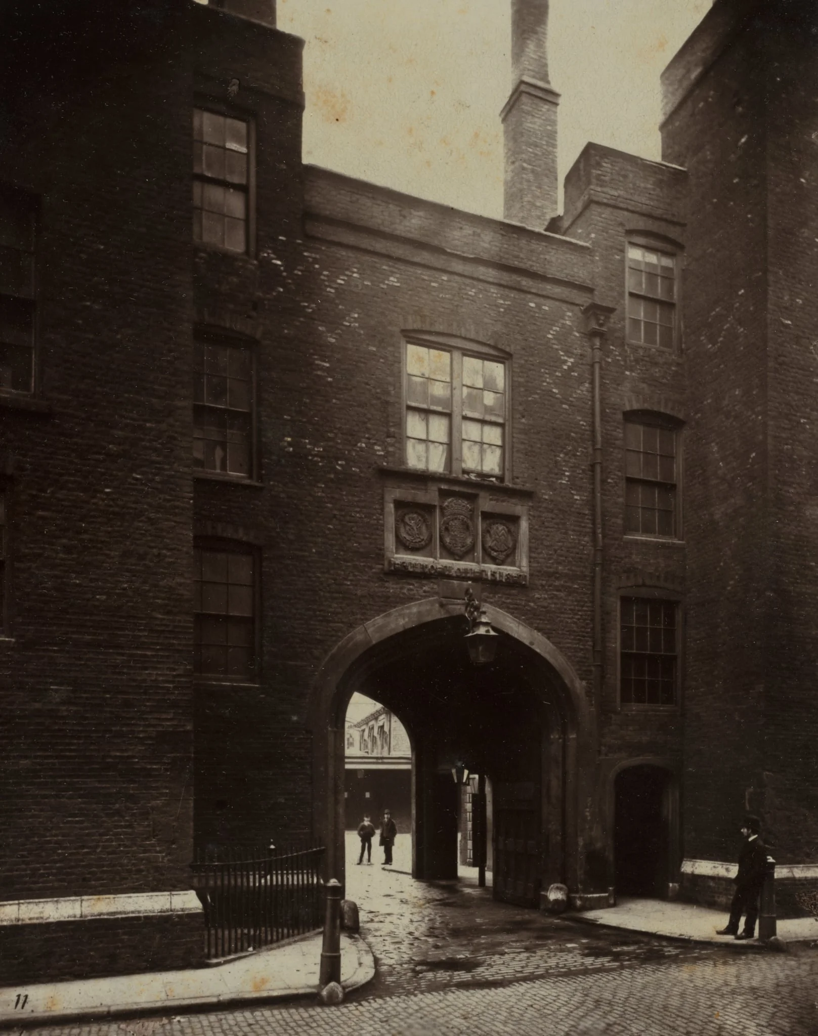 Lincoln's Inn, Gate House, by Alfred H. Bool, 1876