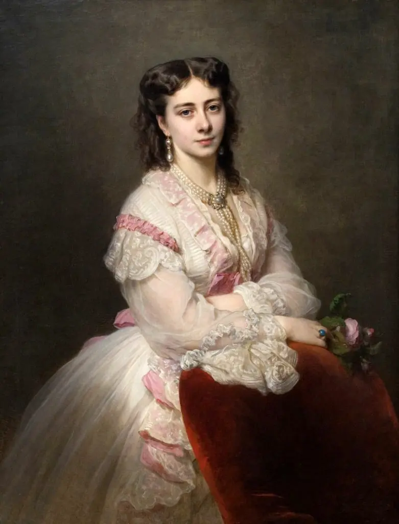 Portrait of Countess Marie Branicka de Bialacerkiew [née Princess Sapieha]